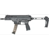 Springfield Armory Kuna FSA 9mm pistol with folding brace, side profile