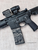 AR-15 featuring a custom digital camo magazine