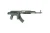 Complete Pioneer Arms Sporter UTG AK-47 factory package arranged on a clean white background featuring the rifle, factory magazine, owner's manual, and original factory box, highlighting the rifle's modern UTG upgrades and classic AK-pattern design.