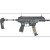 Kuna 6-inch threaded barrel and multi-port muzzle brake detail
