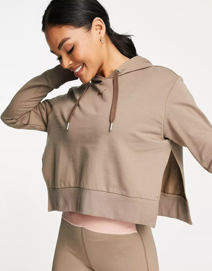 Puma Training Desert cropped hoodie