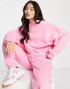 Adidas Originals essentials sweatshirt in pink