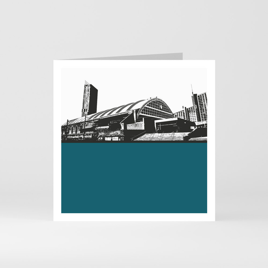 Jacky Al-Samarraie Manchester Central Greeting Card