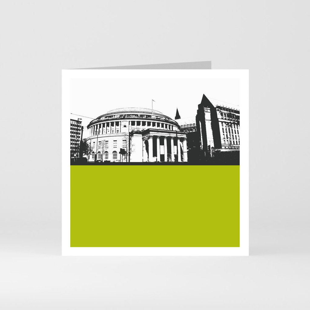 Jacky Al-Samarraie Manchester Central Library Greeting Card