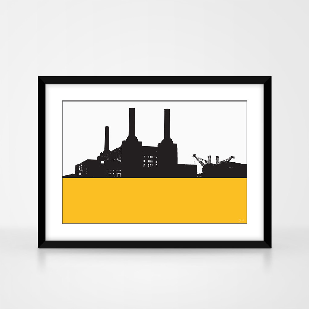 Jacky Al Samarraie Battersea Power Station Cityscape Print The