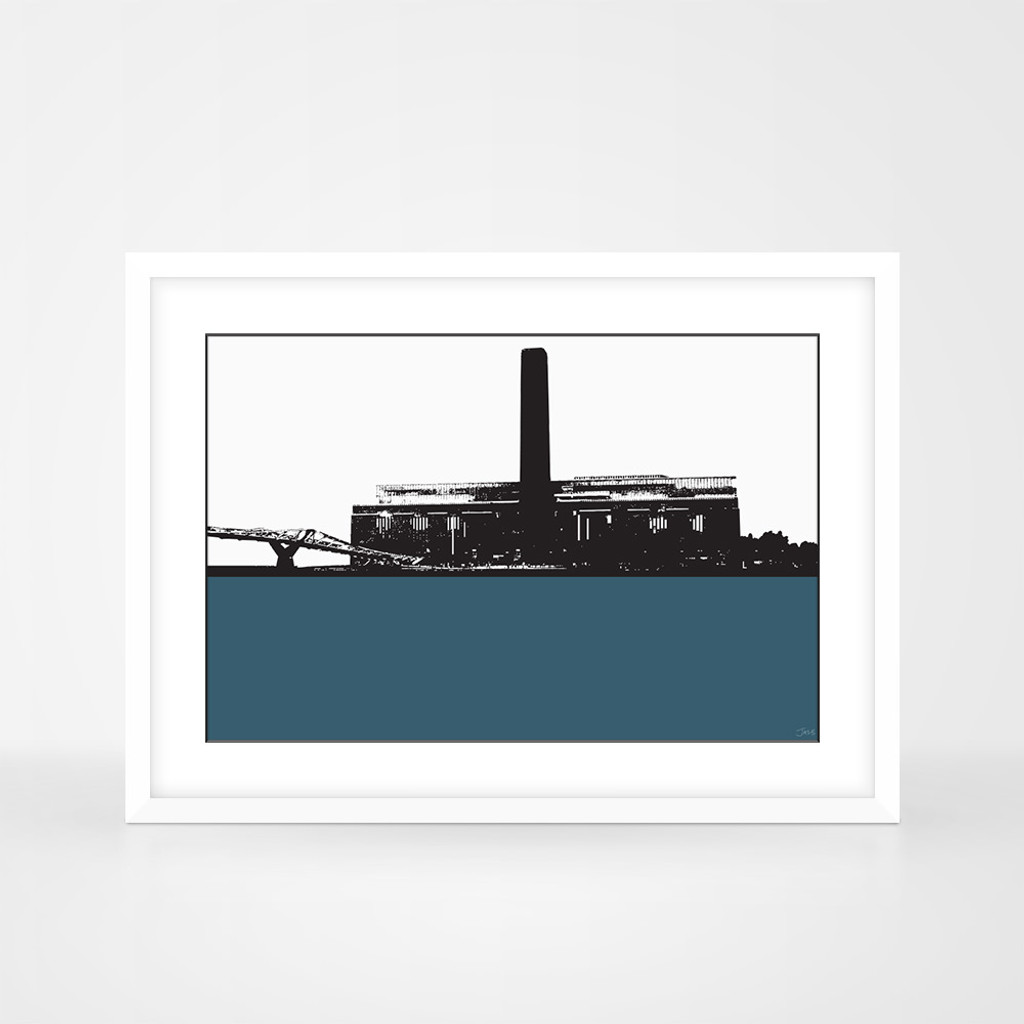 Jacky Al-Samarraie Tate Modern Cityscape Print