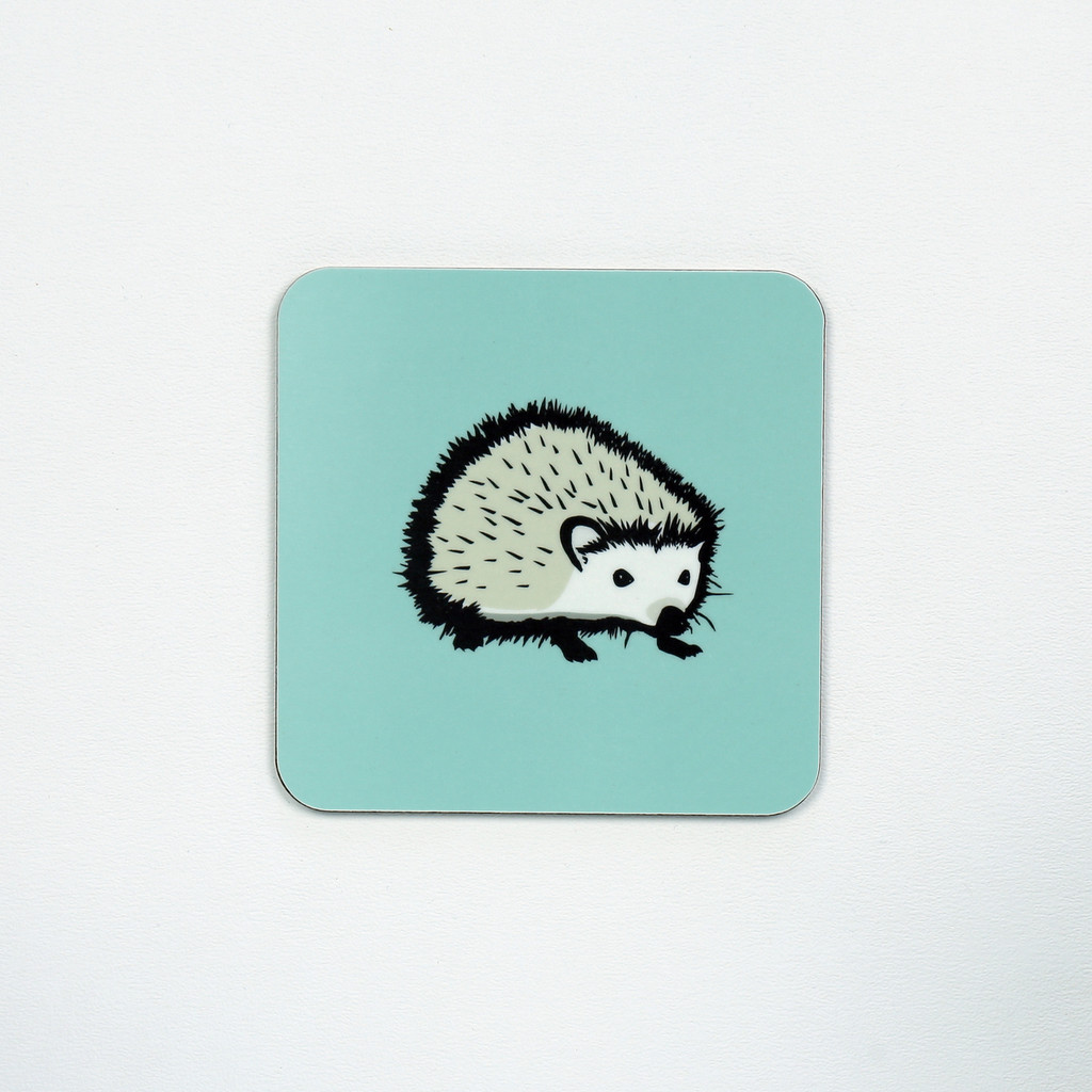 Jacky Al Samarraie Hedgehog Coaster The Art Rooms