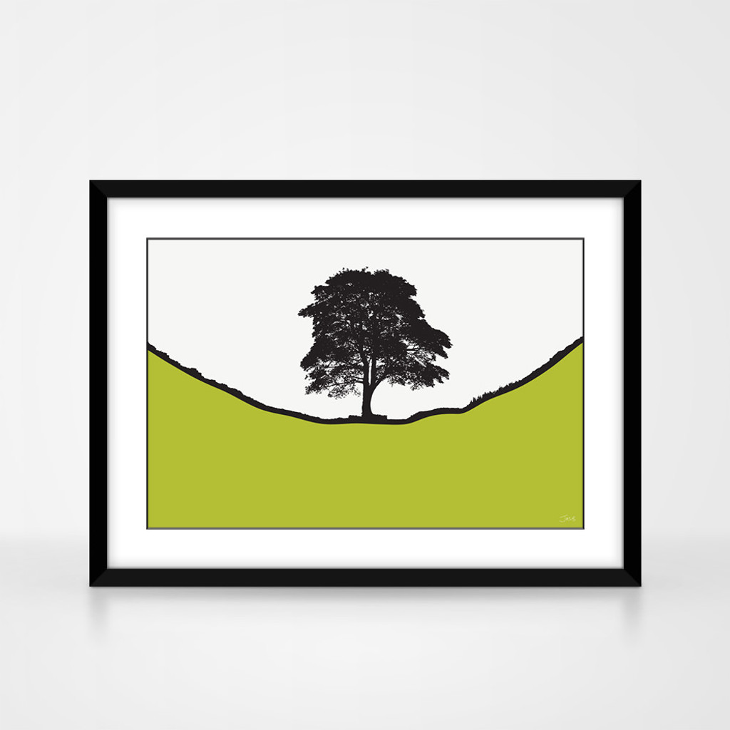 Jacky Al-Samarraie Landscape Print - Sycamore Gap