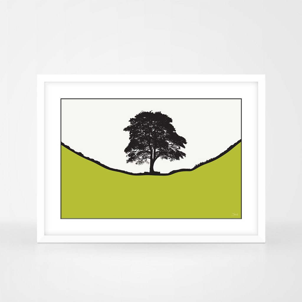 Jacky Al-Samarraie Landscape Print - Sycamore Gap