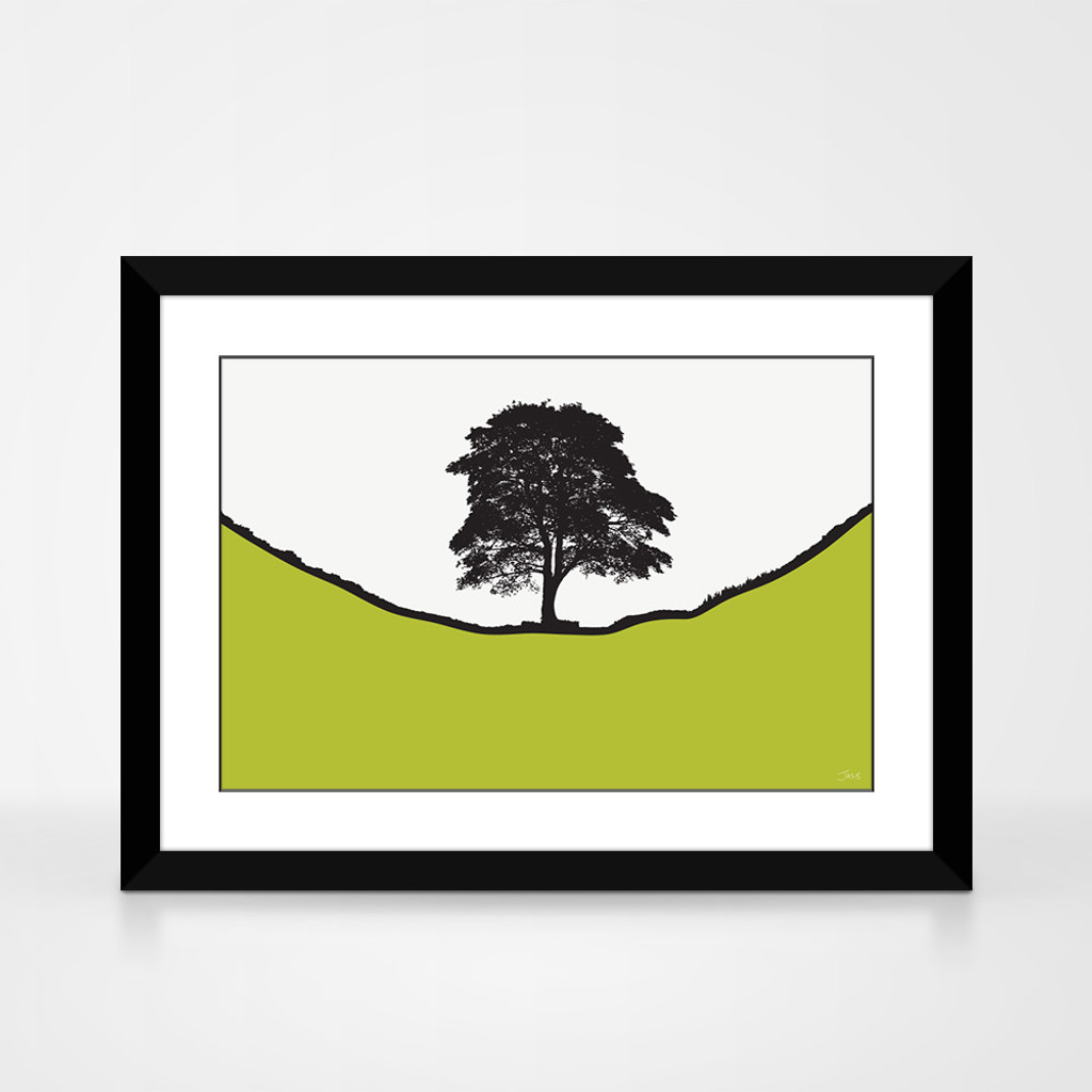 Jacky Al-Samarraie Landscape Print - Sycamore Gap