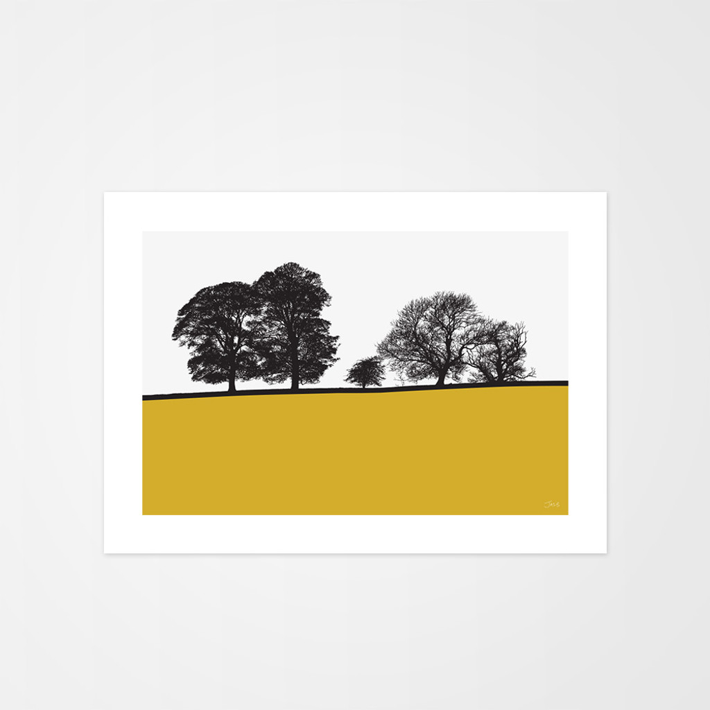 Jacky Al-Samarraie Landscape Print of Windermere.