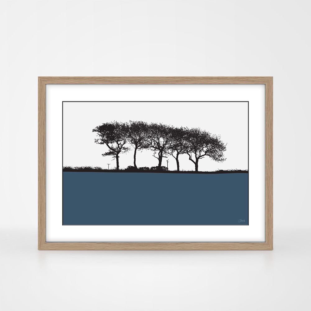 Jacky Al-Samarraie Landscape Print - Elgin, Moray
