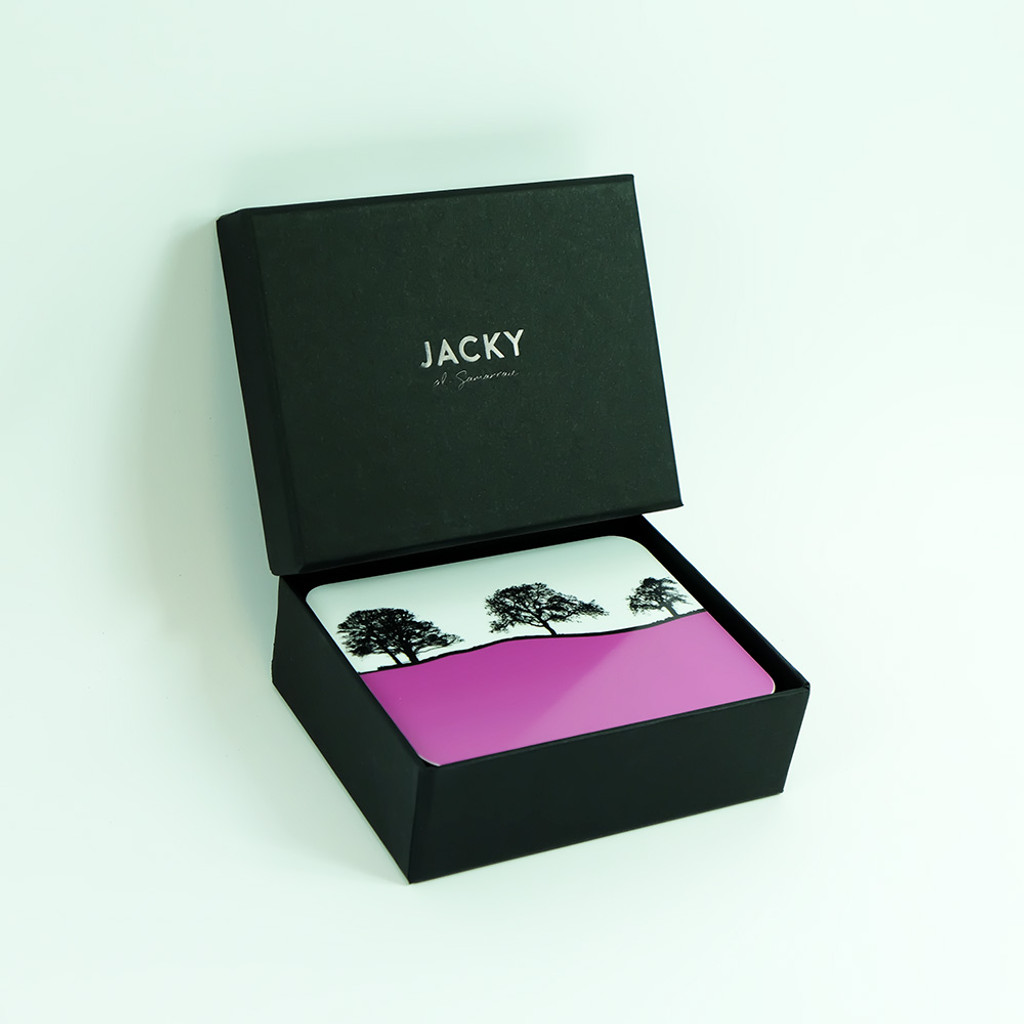 Landscape Coaster Set with Luxury Black Gift Box- Jacky Al-Samarraie