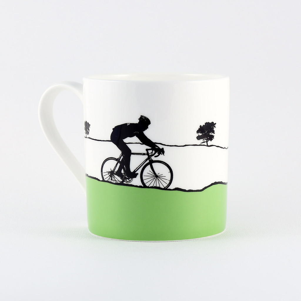 Jacky Al-Samarraie Green Jersey Cycling Mug