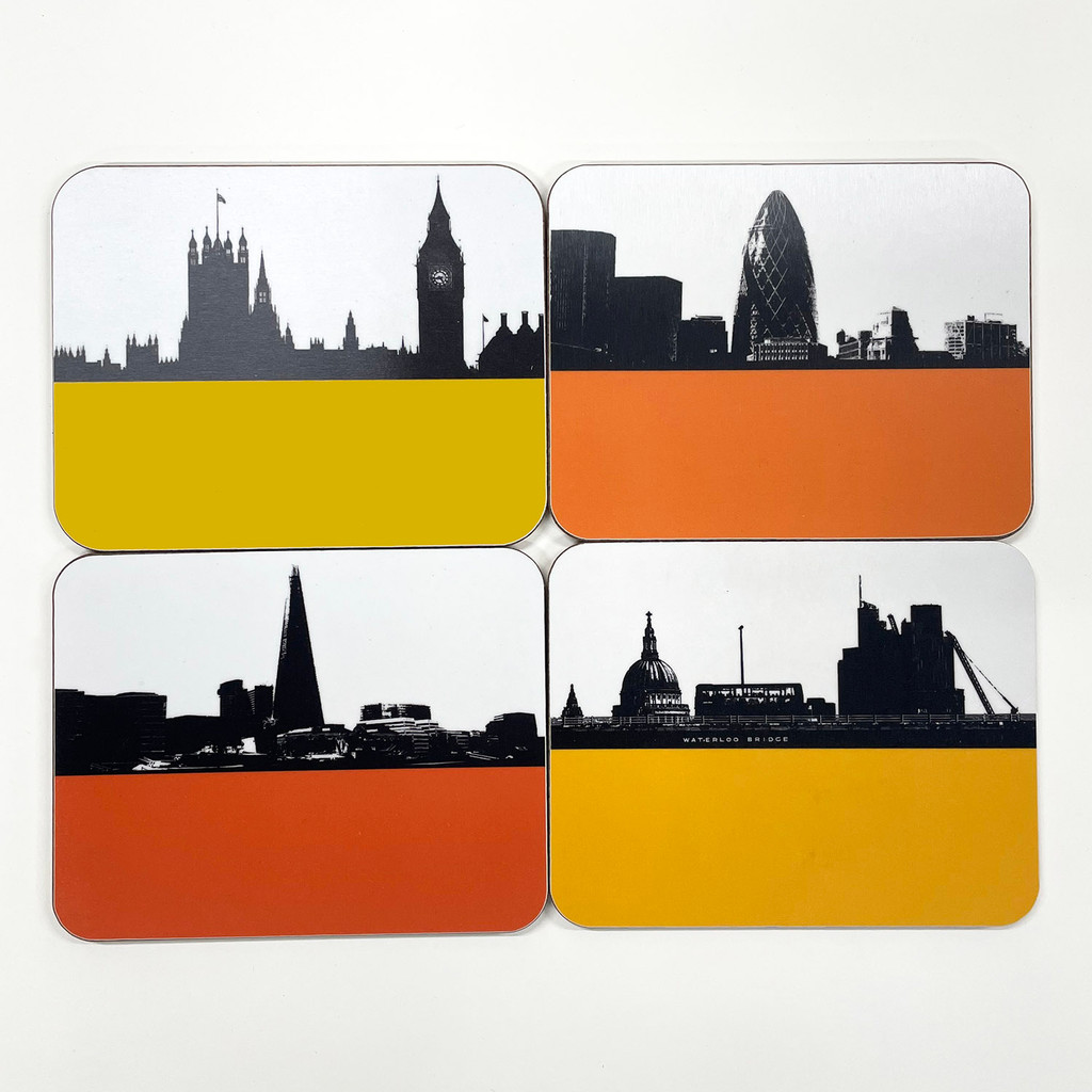 Jacky Al-Samarraie London Drinks Coaster Offer Pack 2
