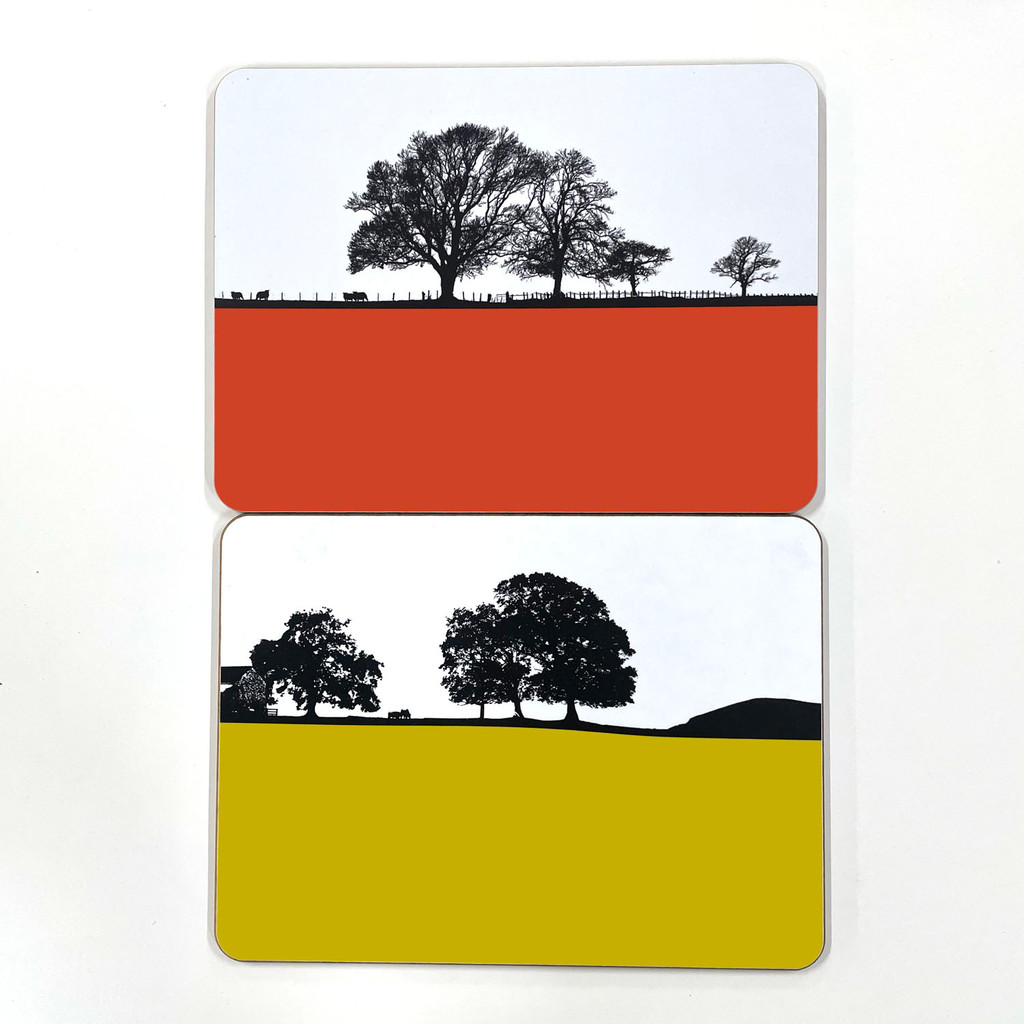 Jacky Al-Samarraie Landscape Table mats Cockermouth & Killarney