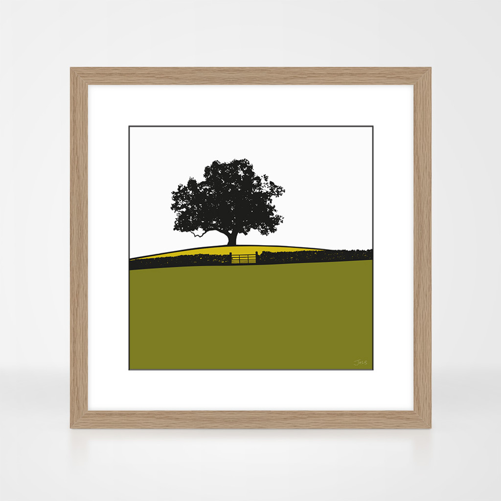Jacky Al-Samarraie Dowley Gap Bingley Landscape Print