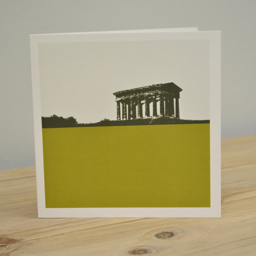 Jacky Al-Samarraie Penshaw Monument - Sunderland Green Greeting Card