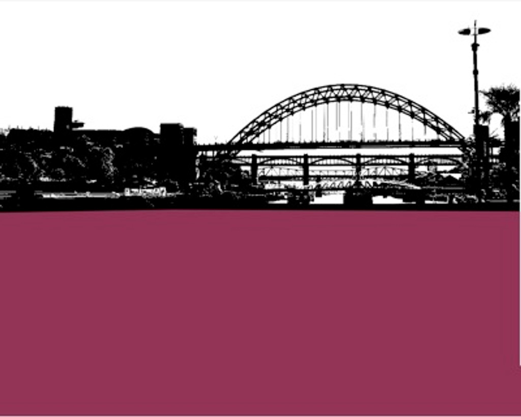 Jacky Al Samarraie Tyne Bridge Newcastle Coaster The Art Rooms