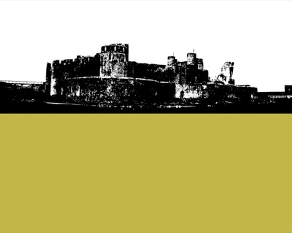 Jacky Al-Samarraie Caerphilly Castle Greeting Card