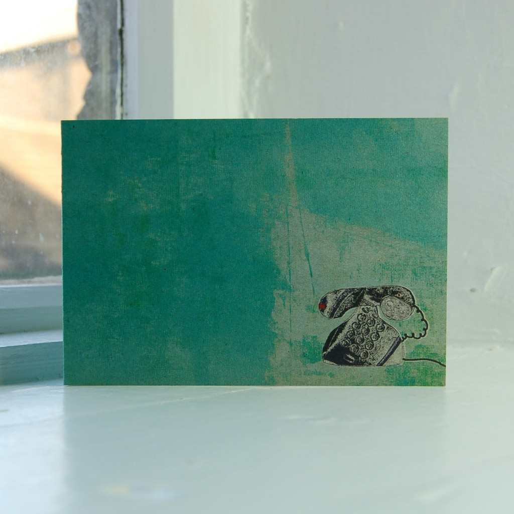 Jacky Al-Samarraie Telephone Greeting Card