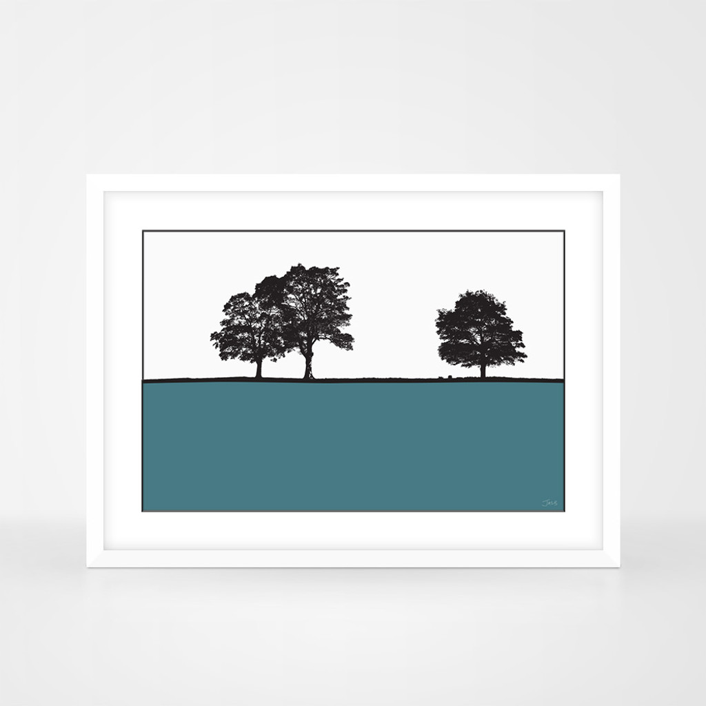 Jacky Al-Samarraie Ringinglow - Landscape Print