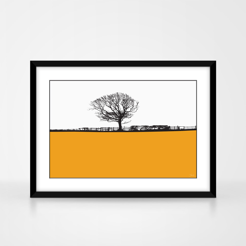 Jacky Al-Samarraie Whitby - Landscape Print