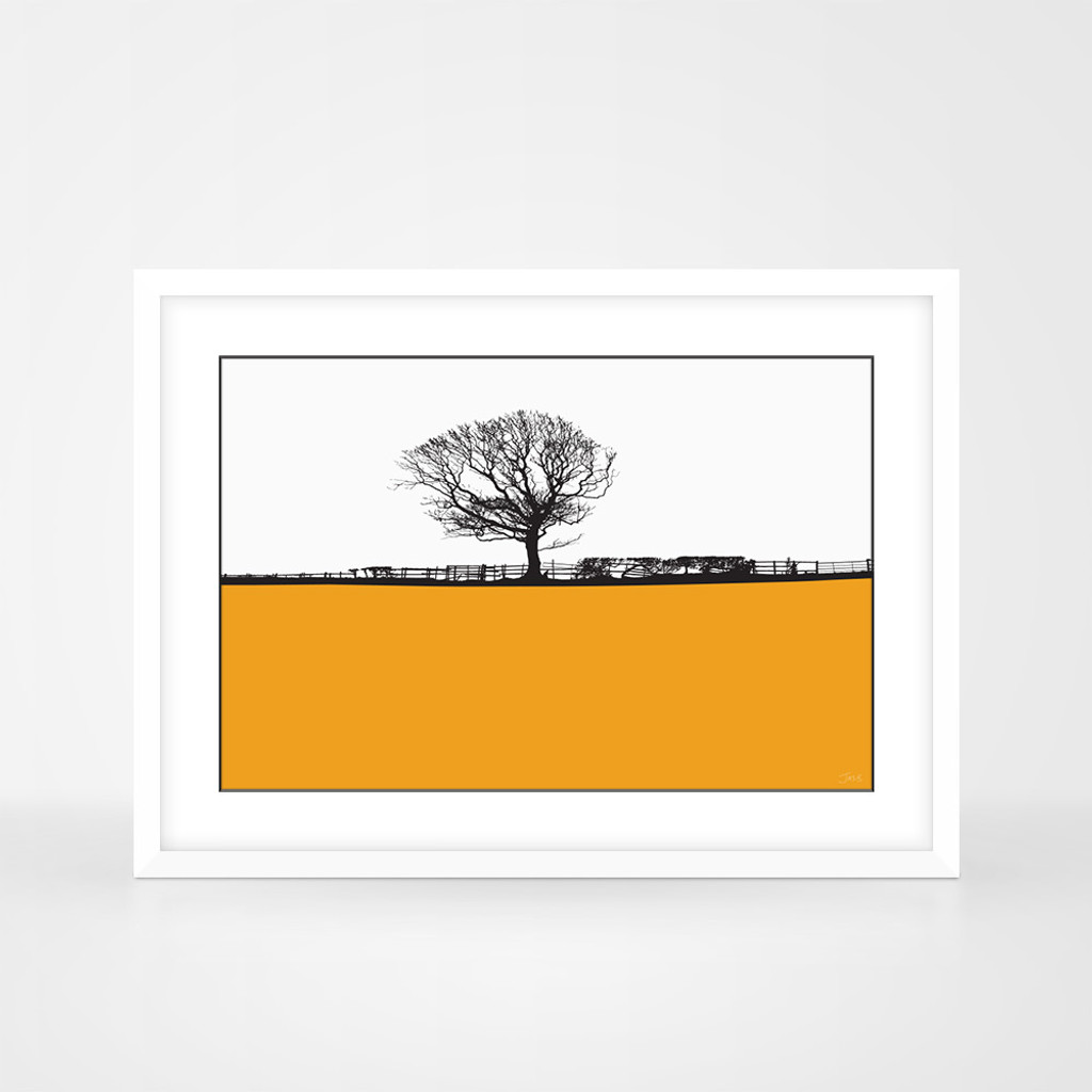 Jacky Al-Samarraie Whitby - Landscape Print