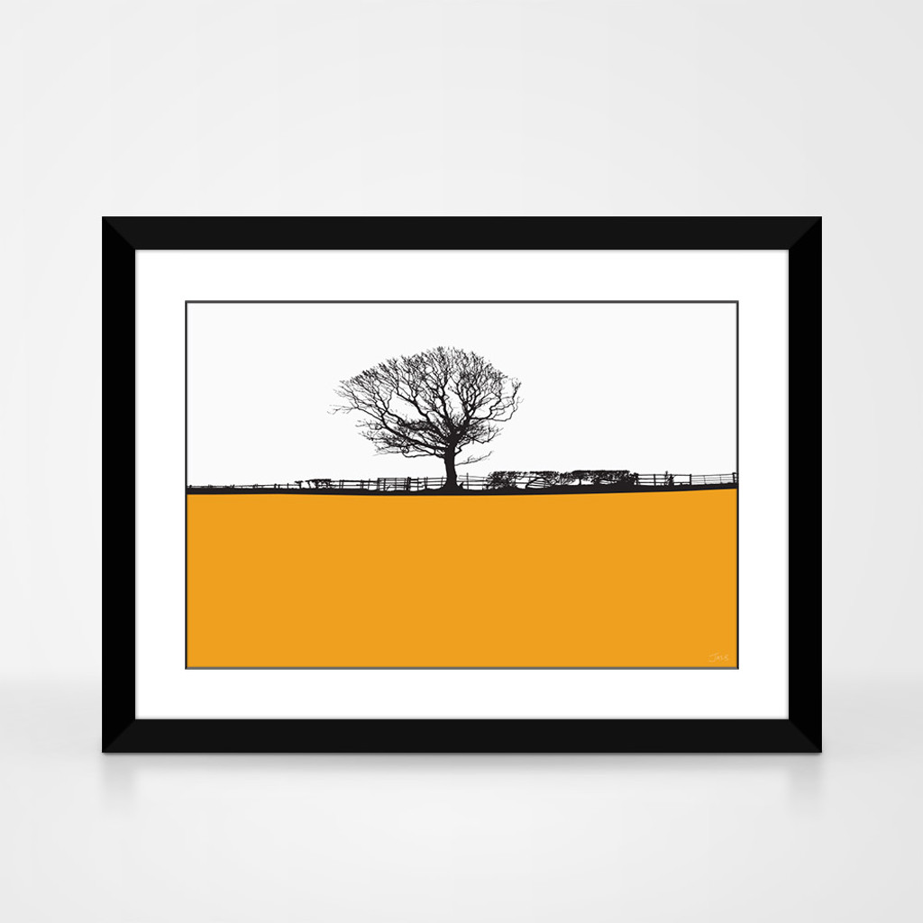 Jacky Al-Samarraie Whitby - Landscape Print