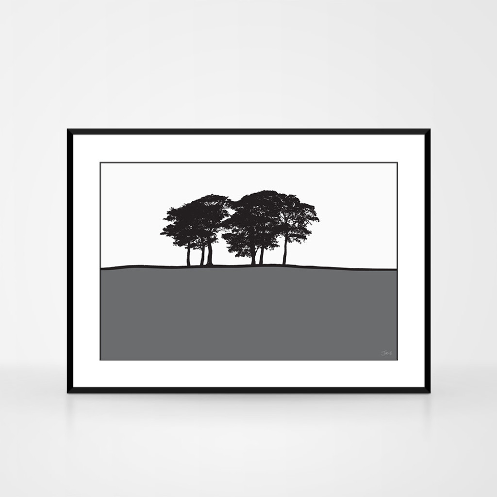 Jacky Al-Samarraie Skipton - Landscape Print