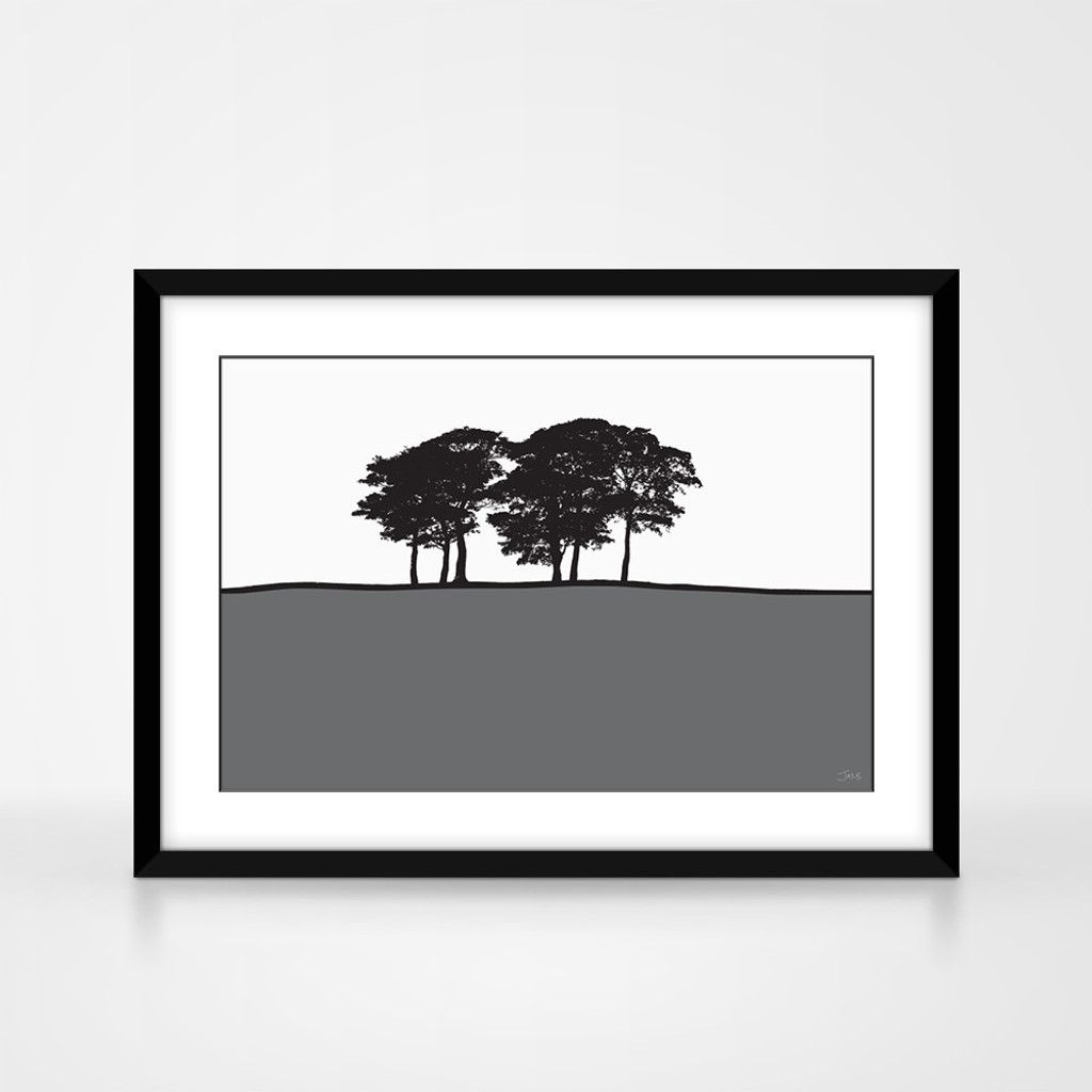 Jacky Al-Samarraie Skipton - Landscape Print