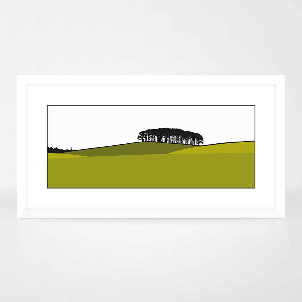 Jacky Al-Samarraie Laurieston - Landscape Print