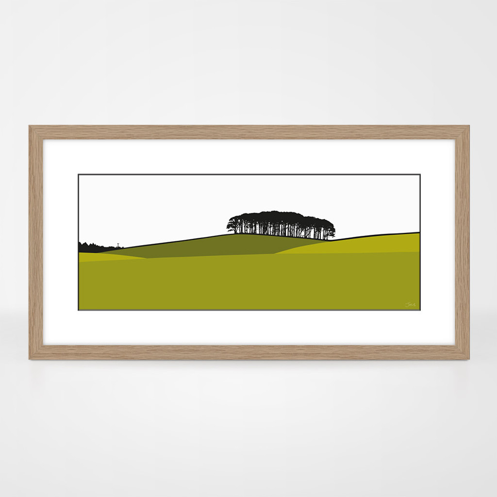 Jacky Al-Samarraie Laurieston - Landscape Print