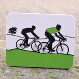 Jacky Al-Samarraie Green Jersey Cycling Coaster