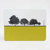 Loughrea County Galway Table Mat by Jacky Al-Samarraie