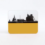 Jacky Al-Samarraie Waterloo Bridge London Melamine Coaster 