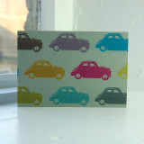 Jacky Al-Samarraie Morris Minor Greeting Card