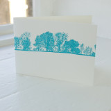 Jacky Al-Samarraie Burnsall LandscapeLetterpress Greeting Card