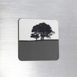 Jacky Al-Samarraie Fridge Magnet - Grey