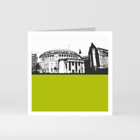 Jacky Al-Samarraie Manchester Central Library Greeting Card