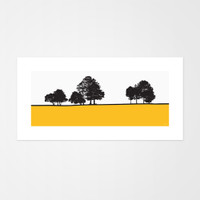 Jacky Al-Samarraie Landscape Print of Roundhay Park, Leeds.