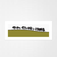 Jacky Al-Samarraie Landscape Print of Gosforth, Cumbria.