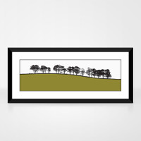 Jacky Al-Samarraie Landscape Print of Gosforth, Cumbria.