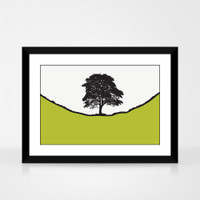 Jacky Al-Samarraie Landscape Print - Sycamore Gap