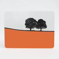 Rathnew County Wicklow Table Mat by Jacky Al-Samarraie