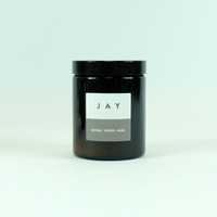 Pharmacy Jar vegetable base candle by Jacky Al-Samarraie