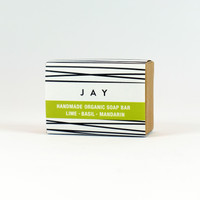 JAY - Lime, Basil & Mandarin organic soap bay by Jacky Al-Samarraie