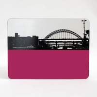 Jacky Al-Samarraie Tyne Bridge Newcastle Table Mat