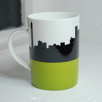 Jacky Al-Samarraie Calton Hill & St. Andrews House Bone China Mug-Second