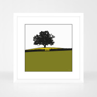 Jacky Al-Samarraie Dowley Gap Bingley Landscape Print